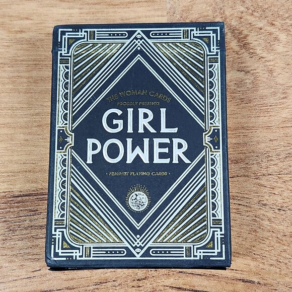 The Woman Cards Girl Power Feminist Playing Cards By Liberty Playing Cards - Picture 1 of 12